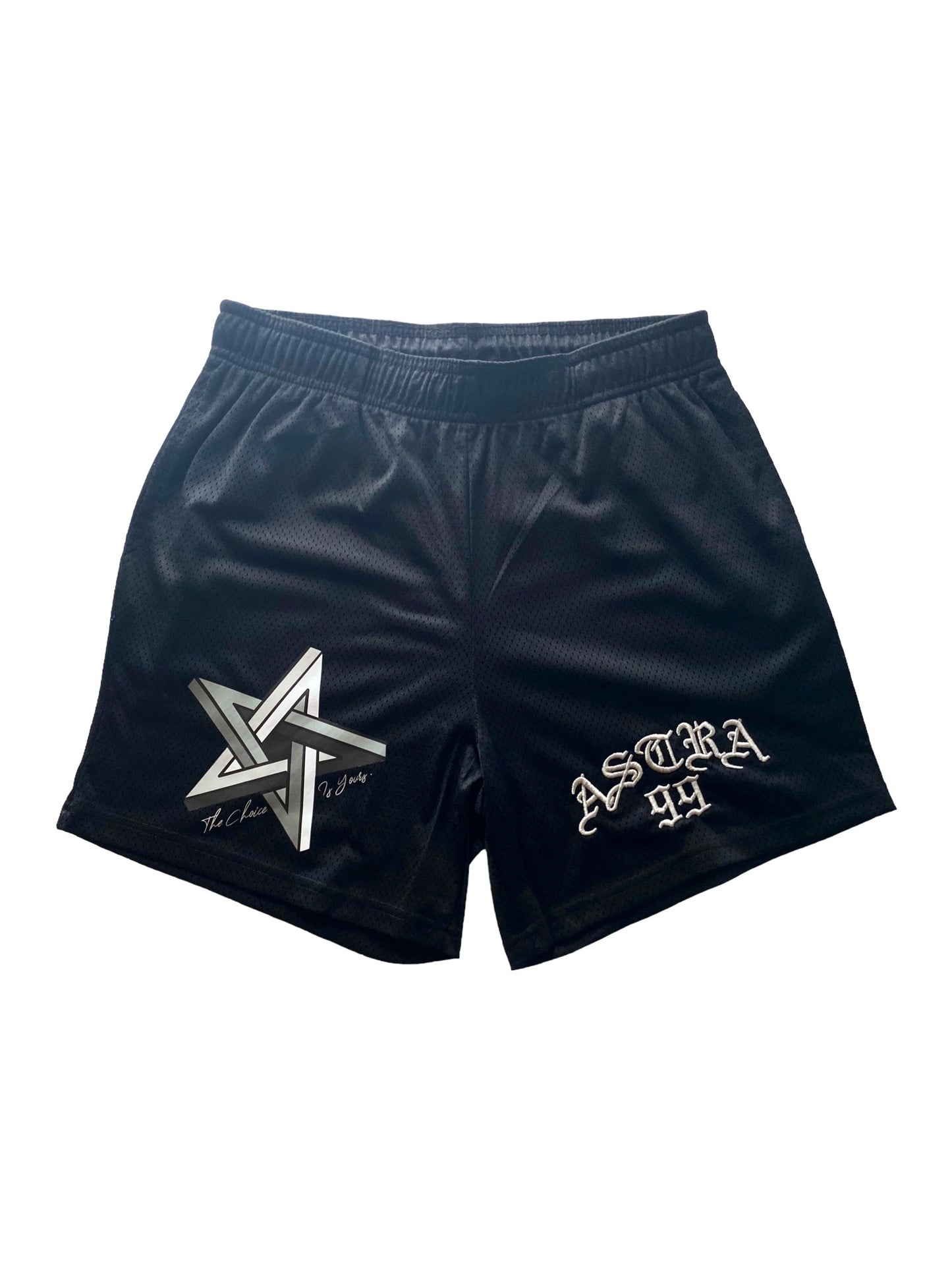 Astra 99 “Black Metallic” Mesh Shorts (OG)